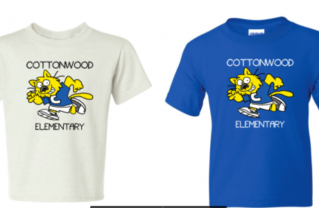 blue and white tshirts